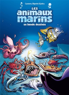 Front cover_Les animaux marins en bande dessin&eacute;e, Vol. 6