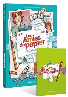 Front cover_Amies De Papier T02 +carnet.. A Lettres