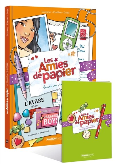 Amies De Papier T04 +carnet.. A Lettres