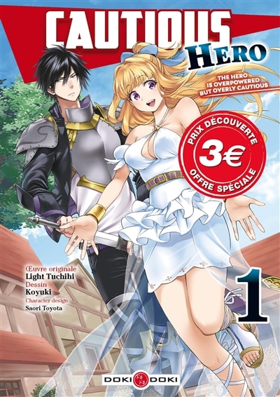 Couverture_Cautious hero Tome 1