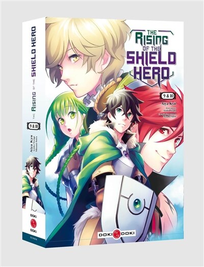 Couverture_The rising of the shield hero : pack volumes 9 et 10