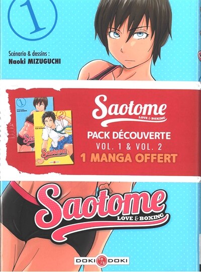 Front cover_Saotome : love & boxing : pack découverte Tome 1 & 2