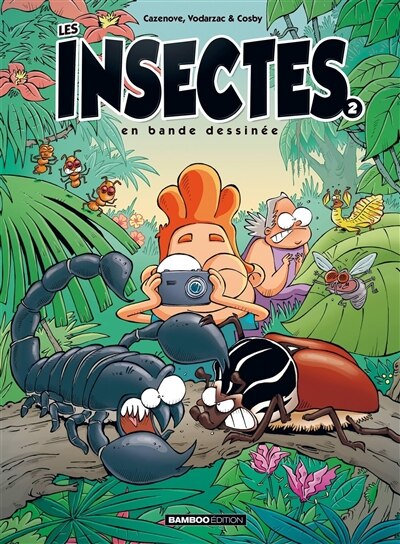 Couverture_Les insectes en bande dessinée, Vol. 2