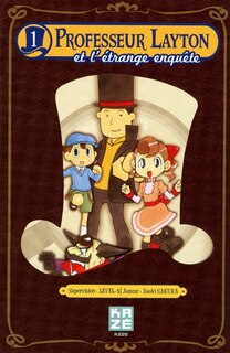 Front cover_Professeur Layton et l'étrange enquête, Vol. 1