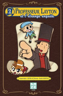 Front cover_Professeur Layton et l'étrange enquête, Vol. 2