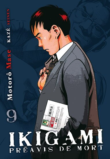Front cover_Ikigami, préavis de mort, Vol. 9