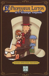 Front cover_Professeur Layton et l'étrange enquête, Vol. 3