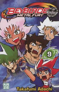 Couverture_Beyblade metal fury, Vol. 9