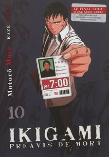 Couverture_Ikigami, préavis de mort, Vol. 10