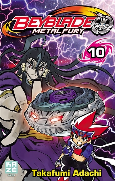 Couverture_Beyblade metal fury, Vol. 10