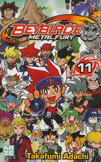 Couverture_Beyblade metal fusion, Vol. 11