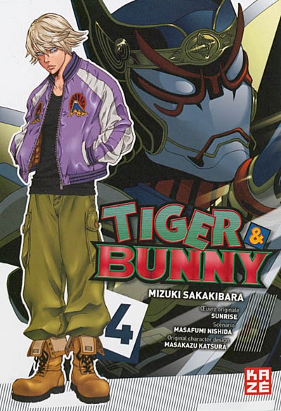 Front cover_Tiger & Bunny, Vol. 4