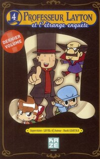 Front cover_Professeur Layton et l'étrange enquête, Vol. 4