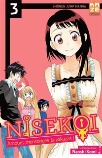 Couverture_Nisekoi : amours, mensonges & yakuzas !, Vol. 3. Prénoms