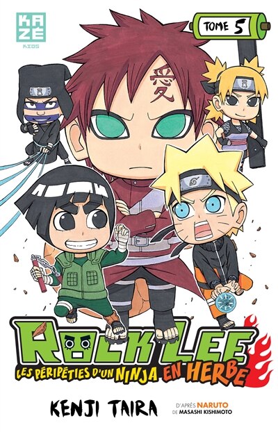 Front cover_Rock Lee : les péripéties d'un ninja en herbe, Vol. 5