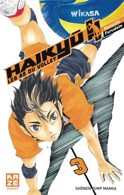 Couverture_Haikyu !! : les as du volley, Vol. 3. En marche, team Karasuno !