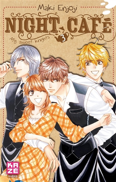 Front cover_Night café : my sweet knights, Vol. 3
