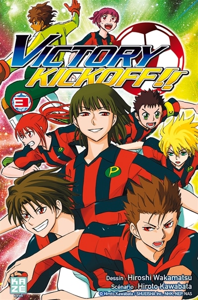 Front cover_Victory kickoff !!, Vol. 3