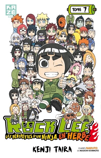 Front cover_Rock Lee : les péripéties d'un ninja en herbe, Vol. 7