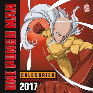 Couverture_One punch man : calendrier 2017