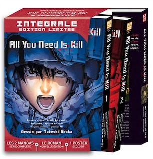Front cover_All you need is kill : coffret intégrale : les 2 mangas, le roman, 1 poster