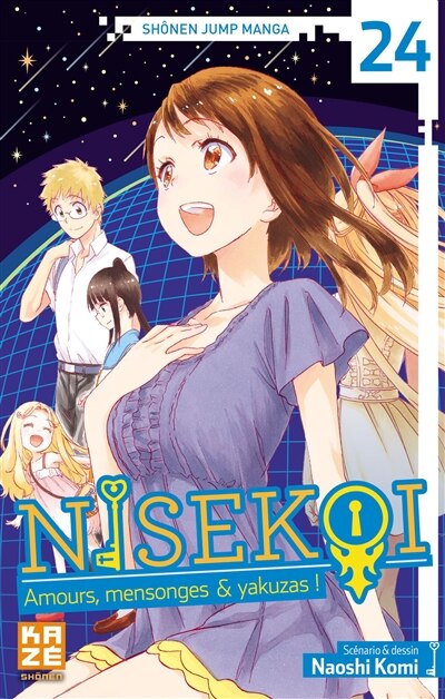 Front cover_Nisekoi : amours, mensonges & yakuzas !, Vol. 24
