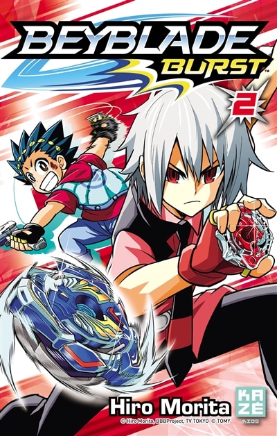 Front cover_Beyblade burst, Vol. 2