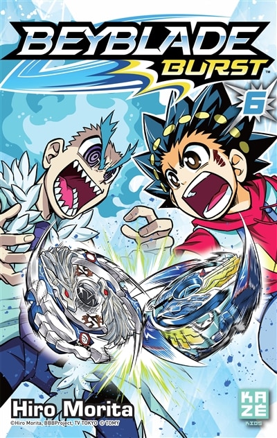 Front cover_Beyblade burst, Vol. 6