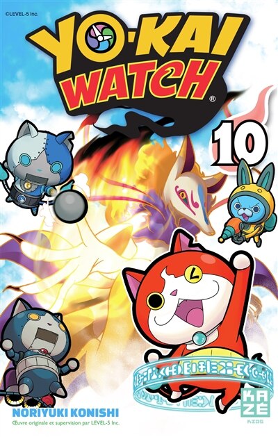 Couverture_Yo-kai watch, Vol. 10