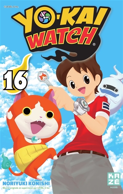 Couverture_Yo-kai watch, Vol. 16