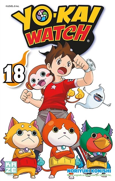 Front cover_Yo-kai watch, Vol. 18