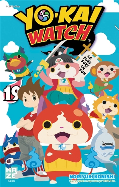 Couverture_Yo-kai watch, Vol. 19