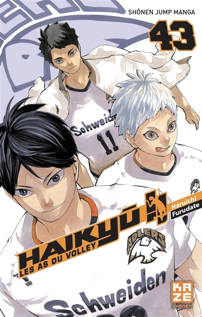 Couverture_Haikyu !! : les as du volley, Vol. 43