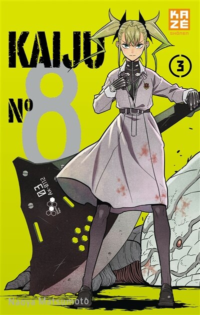 Front cover_Kaiju n° 8, Vol. 3