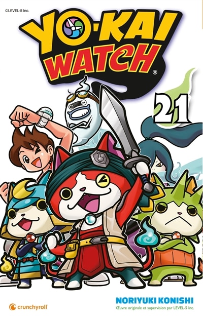 Couverture_Yo-kai watch Tome 21