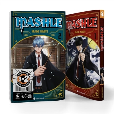 Front cover_Mashle : 1 = 2 : tome 1 acheté, tome 2 offert !!