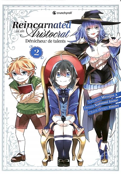 Front cover_Reincarnated as an aristocrat