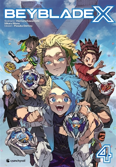 Couverture_Beyblade X, Vol. 4