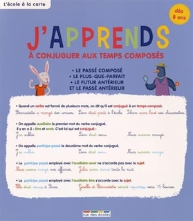 Front cover_J'apprends à conjuguer aux temps composés