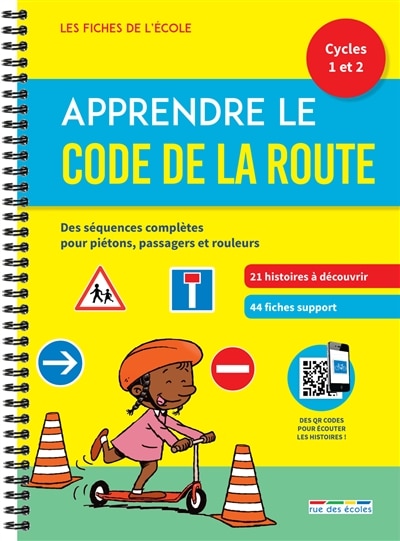 Front cover_Apprendre le code de la route, cycles 1 et 2