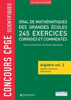 Couverture_Alg&egrave;bre g&eacute;n&eacute;rale, polyn&ocirc;mes
