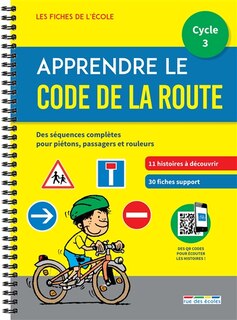 Front cover_Apprendre le code de la route, cycle 3