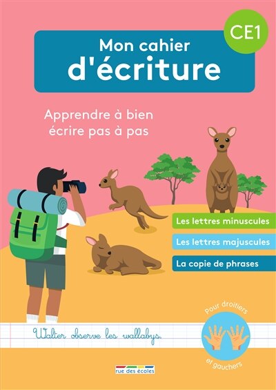 Couverture_Mon cahier d'écriture CE1