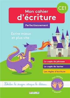 Couverture_Mon cahier d'écriture perfectionnement CE1