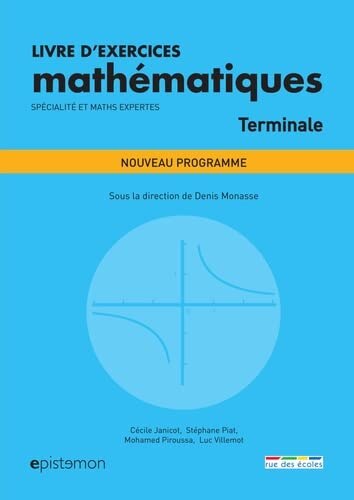 Front cover_Livre d'exercices mathématiques : terminale, spécialité et maths expertes : nouveau programme