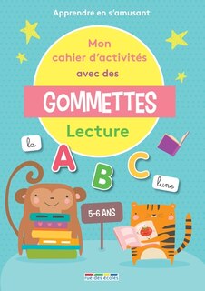 Front cover_Mon cahier d'activités avec des gommettes, 5-6 ans