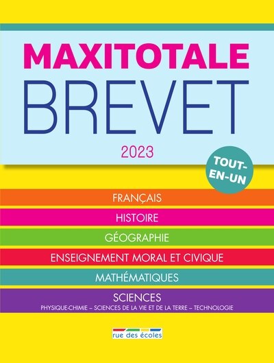 Front cover_Maxitotale brevet 2023