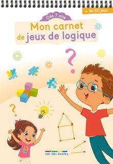 Couverture_Mon carnet de jeux de logique