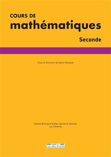 Couverture_Cours de mathématiques seconde