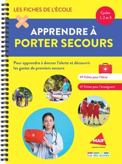 Front cover_Apprendre à porter secours, cycles 1, 2 et 3